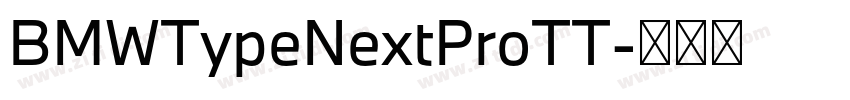 BMWTypeNextProTT字体转换