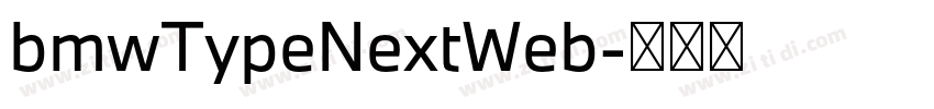 bmwTypeNextWeb字体转换