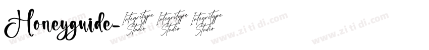 Honeyguide字体转换