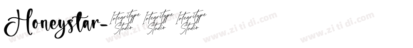 Honeystar字体转换