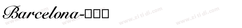 Barcelona字体转换