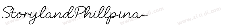 StorylandPhillpina字体转换