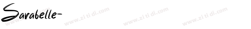Sarabelle字体转换
