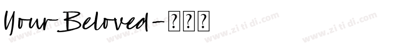 YourBeloved字体转换