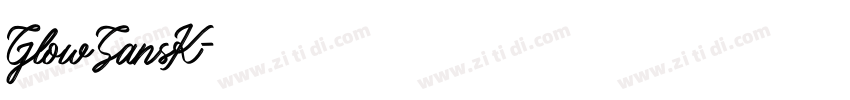 GlowSansK字体转换