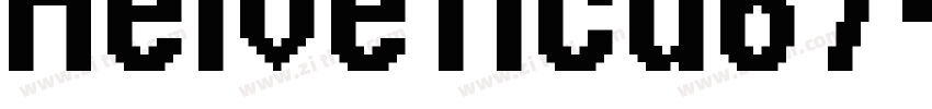 Helvetica67字体转换