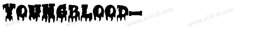 Youngblood字体转换