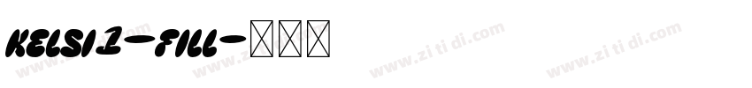 kelsi1—fill字体转换