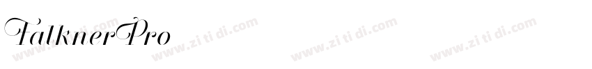 FalknerPro字体转换