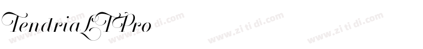 TendriaLTPro字体转换