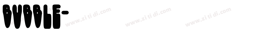 Bubble字体转换
