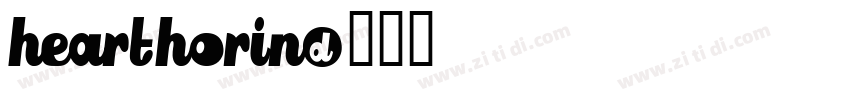 hearthorin字体转换