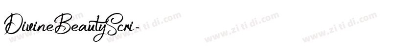 DivineBeautyScri字体转换