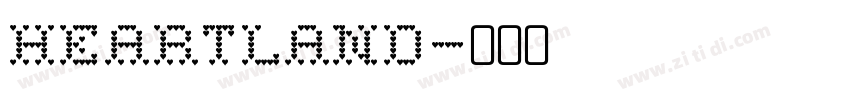 heartland字体转换