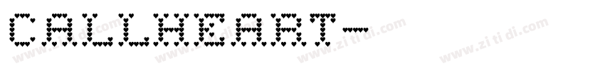 Callheart字体转换