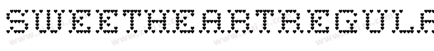 SweetHeartRegular字体转换