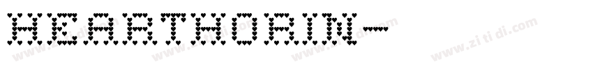 hearthorin字体转换