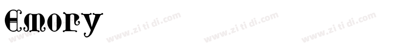 Emory字体转换