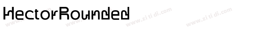 HectorRounded字体转换