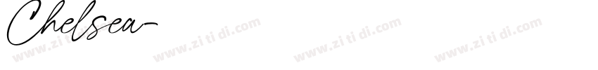 Chelsea字体转换