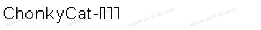 ChonkyCat字体转换
