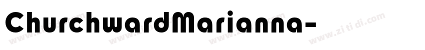 ChurchwardMarianna字体转换