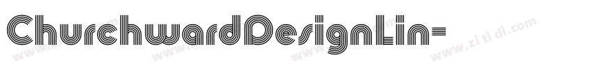 ChurchwardDesignLin字体转换