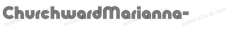 ChurchwardMarianna字体转换