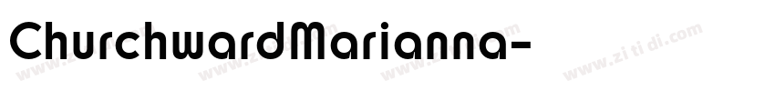 ChurchwardMarianna字体转换