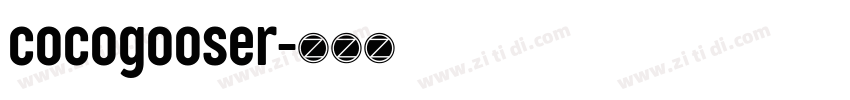 cocogooser字体转换