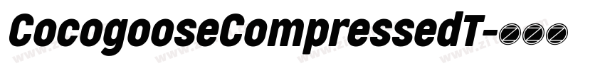 CocogooseCompressedT字体转换