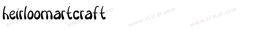 HeirloomArtcraft字体转换