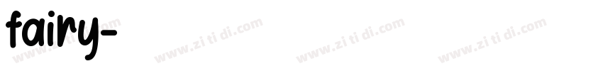 fairy字体转换