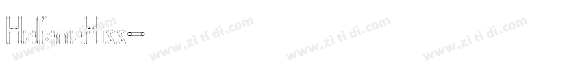 HeleneHiss字体转换
