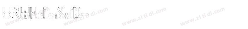 URWHelenSolD字体转换