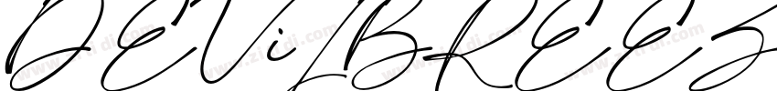 DEViLBREEZEDEMI字体转换