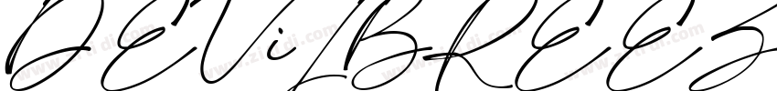 DEViLBREEZEDEMI字体转换