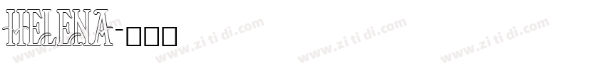 Helena字体转换