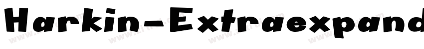 Harkin-Extraexpanded字体转换 Harkin-Extraexpanded字体转换