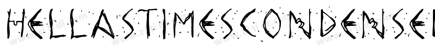 HellasTimesCondensed字体转换 HellasTimesCondensed字体转换