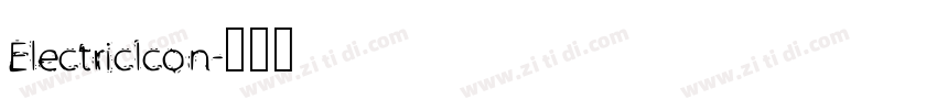 ElectricIcon字体转换