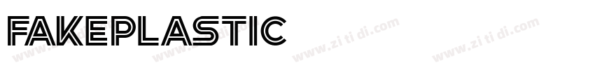 FakePlastic字体转换