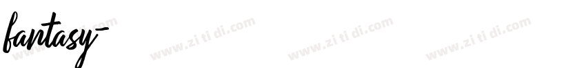 fantasy字体转换