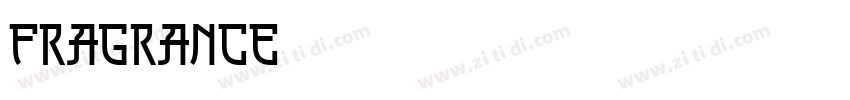 Fragrance字体转换