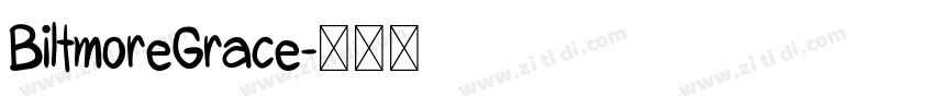 BiltmoreGrace字体转换