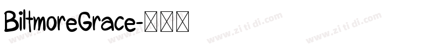 BiltmoreGrace字体转换