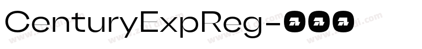 CenturyExpReg字体转换