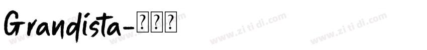 Grandista字体转换