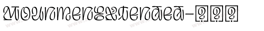 MounmenExtended字体转换