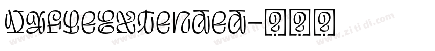 VafleExtended字体转换